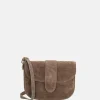 Crossbody Tassen^Charm London crossbody tas donkertaupe
