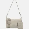 Crossbody Tassen^Charm London crossbody tas licht grijs
