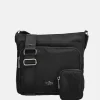 Crossbody Tassen^Charm London crossbody tas zwart