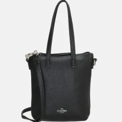 Crossbody Tassen^Charm London crossbody tas zwart