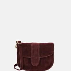 Crossbody Tassen^Charm London crossbody tas bordeaux rood