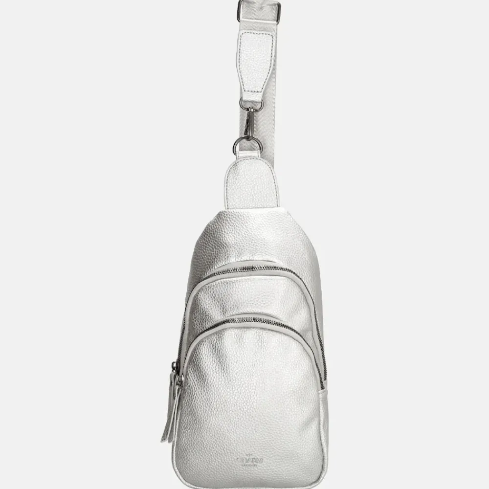 Crossbody Tassen^Charm London crossbody tas silver