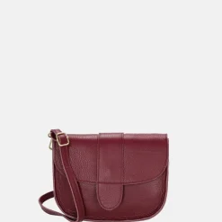 Crossbody Tassen^Charm London crossbody tas bordeaux rood