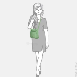 Crossbody Tassen^Charm London crossbody tas mint