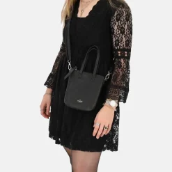 Crossbody Tassen^Charm London crossbody tas zwart