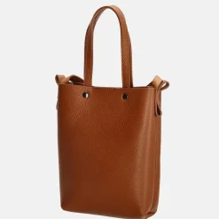 Crossbody Tassen^Charm London crossbody tas S cognac