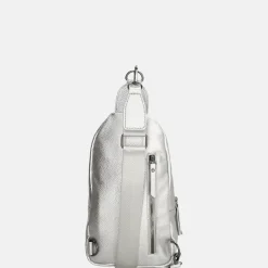 Crossbody Tassen^Charm London crossbody tas silver