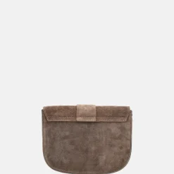 Crossbody Tassen^Charm London crossbody tas donkertaupe
