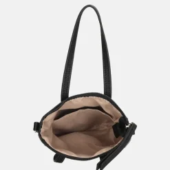 Crossbody Tassen^Charm London crossbody tas zwart