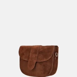Crossbody Tassen^Charm London crossbody tas cognac