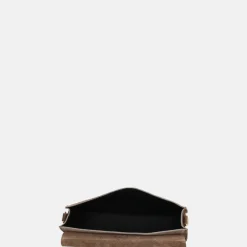 Crossbody Tassen^Charm London crossbody tas donkertaupe