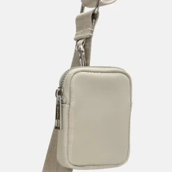 Crossbody Tassen^Charm London crossbody tas licht grijs