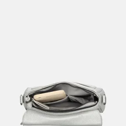 Crossbody Tassen^Charm London crossbody tas silver