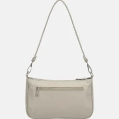 Crossbody Tassen^Charm London crossbody tas licht grijs