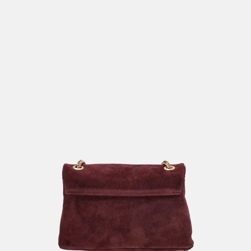 Crossbody Tassen^Charm London Elisa crossbody tas bordeaux rood