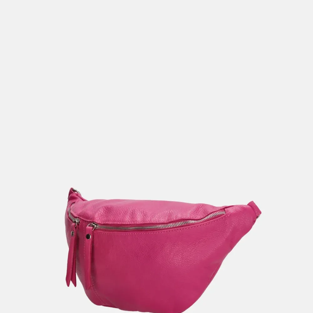 Schoudertassen^Charm London Elisa schoudertas fuchsia