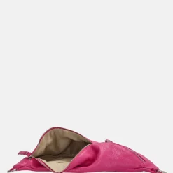 Schoudertassen^Charm London Elisa schoudertas fuchsia