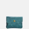 Dames Portemonnees^Charm London Glitter portemonnee petrol