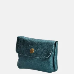 Dames Portemonnees^Charm London Glitter portemonnee petrol
