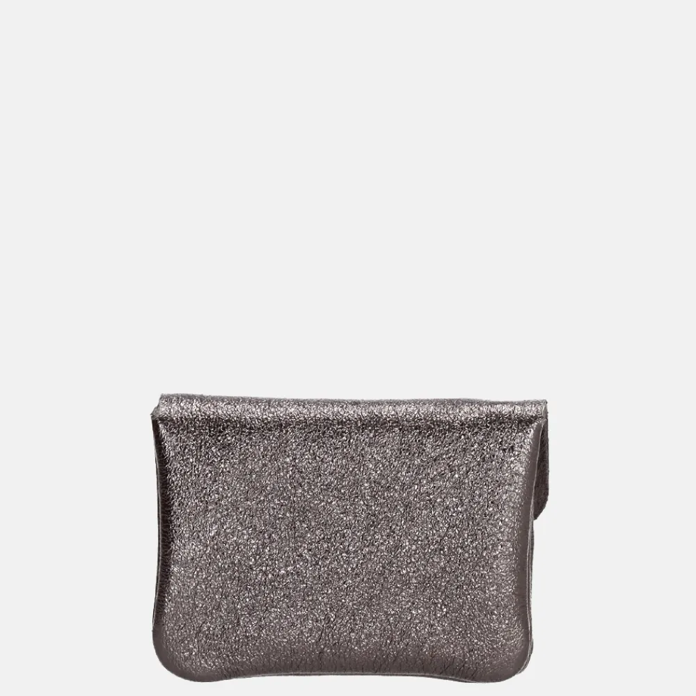 Dames Portemonnees^Charm London Glitter portemonnee donkerzilver