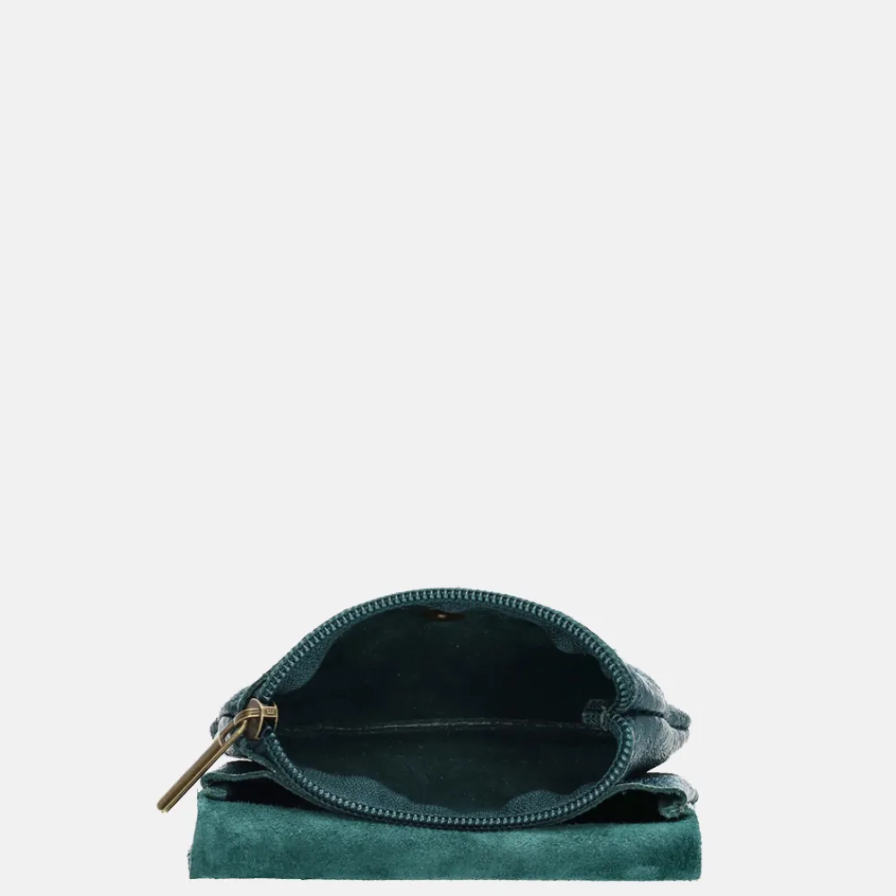 Dames Portemonnees^Charm London Glitter portemonnee petrol