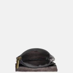 Dames Portemonnees^Charm London Glitter portemonnee donkerzilver