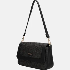 Crossbody Tassen^Charm London Hillingdon crossbody tas zwart