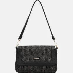 Crossbody Tassen^Charm London Hillingdon crossbody tas zwart