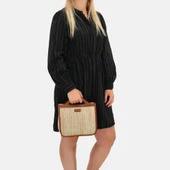 Handtassen^Charm London Hillingdon handtas beige/cognac