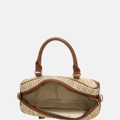 Handtassen^Charm London Hillingdon handtas beige/cognac