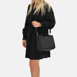 Handtassen^Charm London Hillingdon handtas zwart