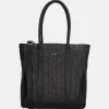 Shoppers^Charm London Hillingdon shopper zwart