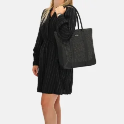 Shoppers^Charm London Hillingdon shopper zwart