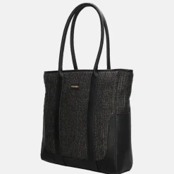 Shoppers^Charm London Hillingdon shopper zwart