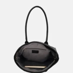 Shoppers^Charm London Hillingdon shopper zwart