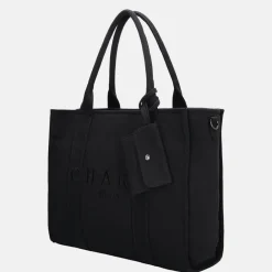 Dames Laptoptassen^Charm London laptoptas 15 inch zwart