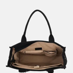 Dames Laptoptassen^Charm London laptoptas 15 inch zwart