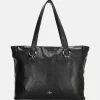 Schoolhandtassen | Dames Laptoptassen^Charm London Liberty shopper 15 inch zwart