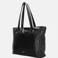 Schoolhandtassen | Dames Laptoptassen^Charm London Liberty shopper 15 inch zwart