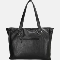 Schoolhandtassen | Dames Laptoptassen^Charm London Liberty shopper 15 inch zwart