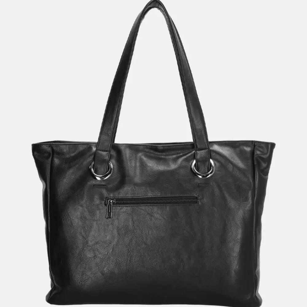 Schoolhandtassen | Dames Laptoptassen^Charm London Liberty shopper 15 inch zwart
