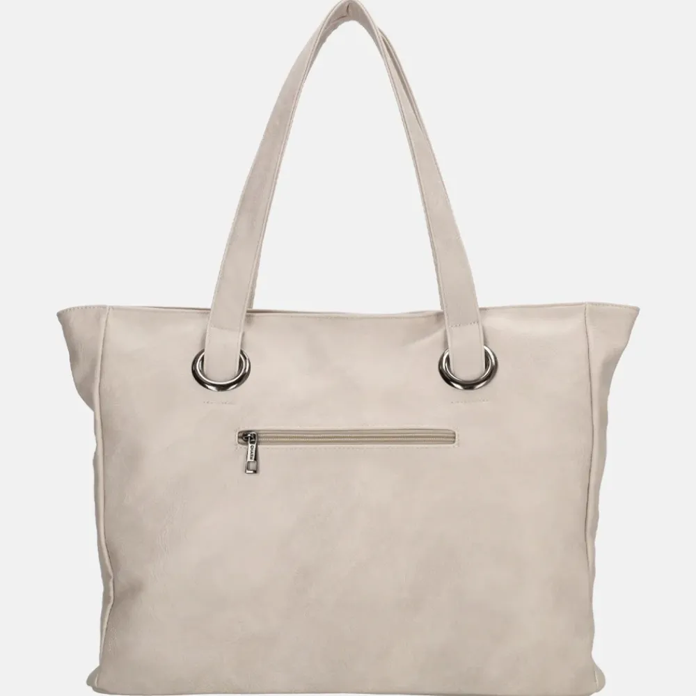 Dames Laptoptassen | Schoolhandtassen^Charm London Liberty shopper 15 inch lichttaupe