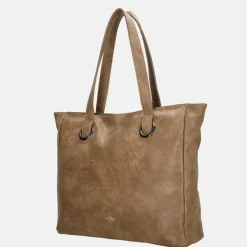 Schoolhandtassen | Dames Laptoptassen^Charm London Liberty shopper 15 inch taupe