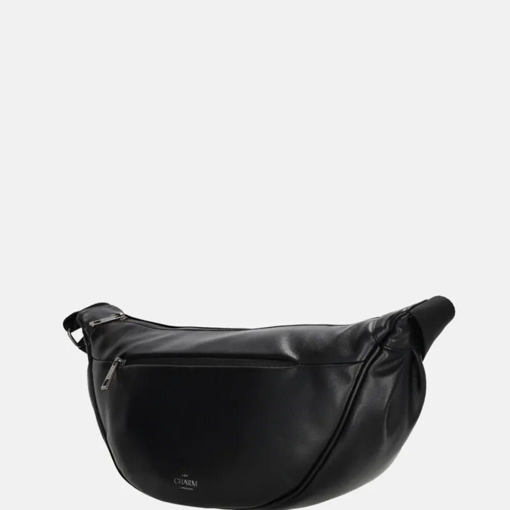 Crossbody Tassen^Charm London Lupin crossbody tas zwart