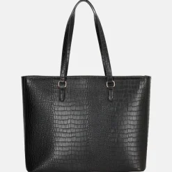 Schoolhandtassen | Dames Laptoptassen^Charm London Midwood shopper 15.6 inch zwart