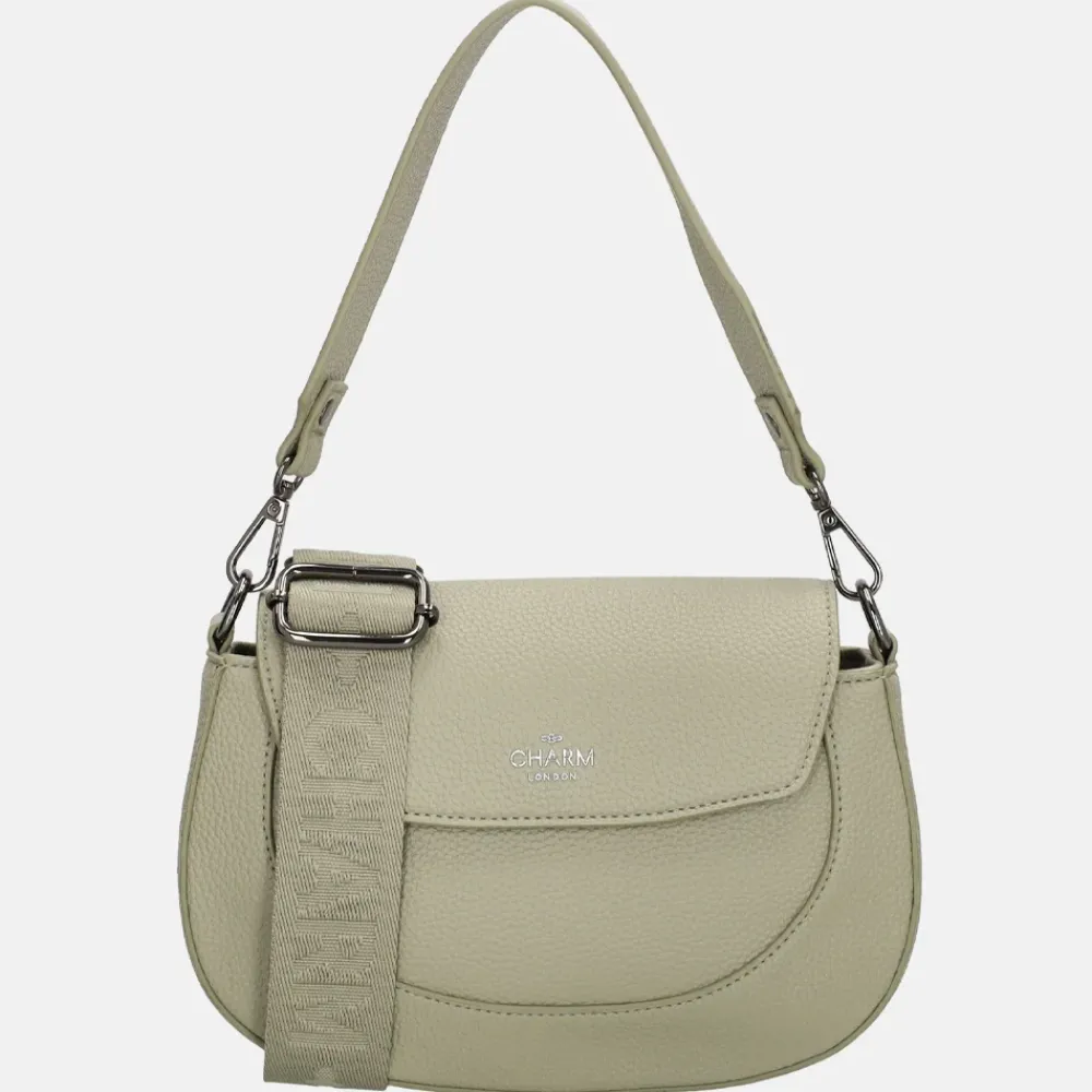 Crossbody Tassen^Charm London Montmartre crossbody tas lichtgroen
