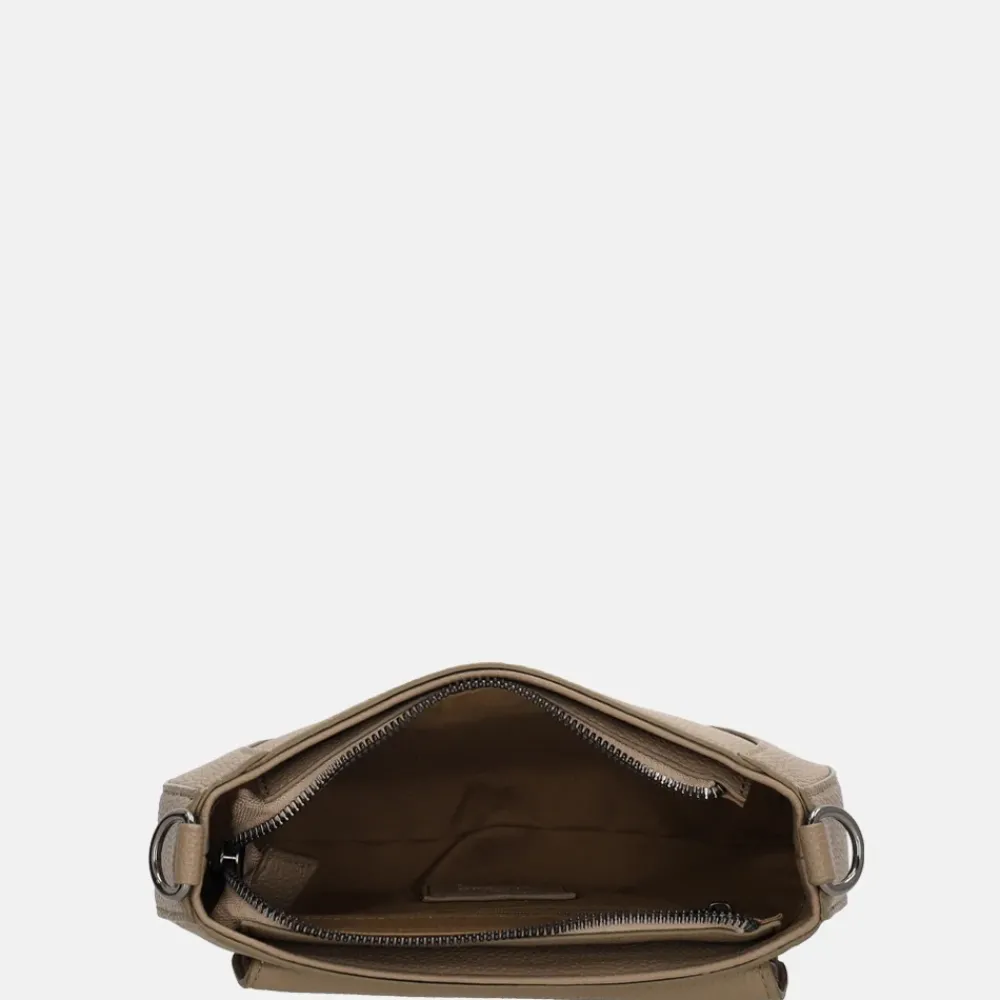 Crossbody Tassen^Charm London Montmartre crossbody tas taupe