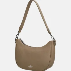 Schoudertassen^Charm London Montmartre schoudertas taupe