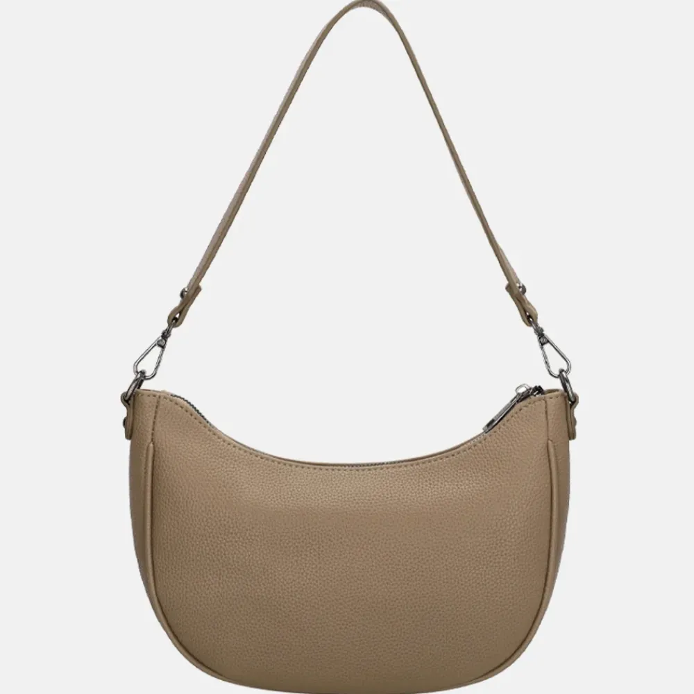 Schoudertassen^Charm London Montmartre schoudertas taupe