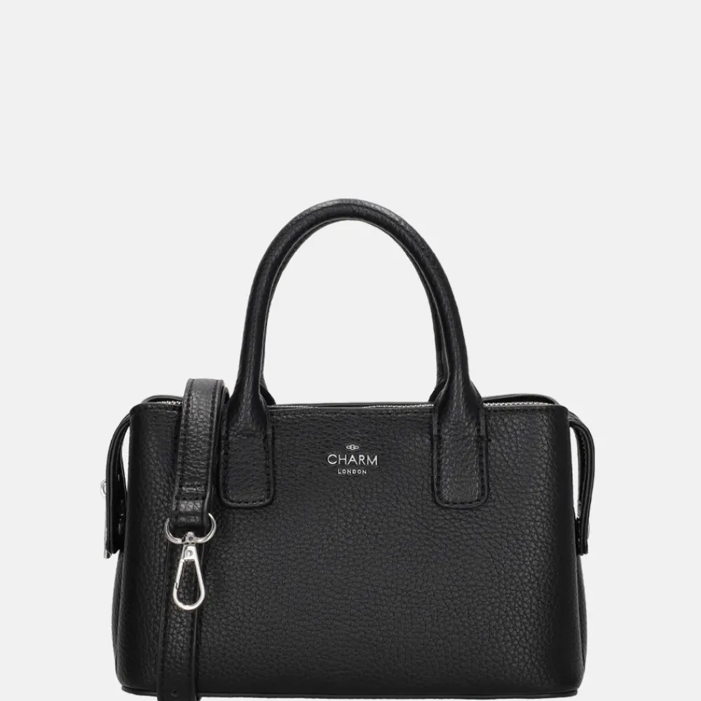 Handtassen^Charm London Muggiano handtas S zwart